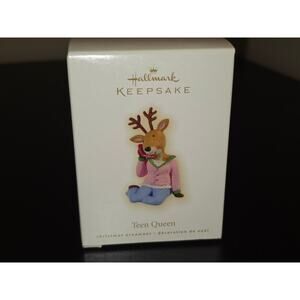 NEW! Hallmark Christmas Tree Ornament Keepsake Collectible Teen Queen 2009